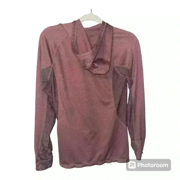 Fabletics Alecia Mauve Pullover Hoodie, Medium - Picture 5 of 7